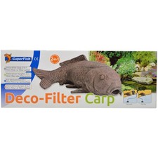 SUPERFISH DECORAZIONE ORNAMENTO CARPA MINI FILTRO CARPE KOI PESCI ROSSI LAGHETTO