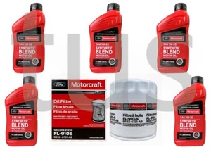Genuine Motorcraft engine Oil change kit for 2012 Ford Transit Connect 2.0L L4 - Picture 1 of 1