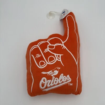 Baltimore Orioles No. 1 Hand Orioles Rule Good Stuff Plush MLB Baseball - Image 1 of 4