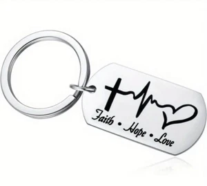 Llavero - Faith Hope Love - Imagen 1 de 2