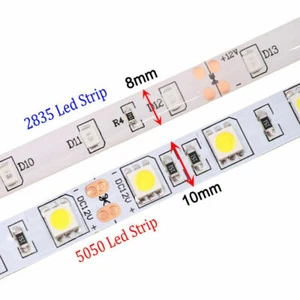 5m LED Strip 2835 5050 Waterproof Flexible Tape Light 60leds/m Rope Stripe DC12V - Picture 1 of 13