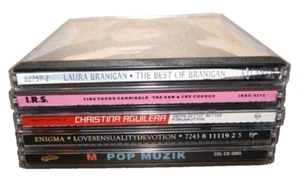 Lot 5 Pop Rock CDS FYC Musik Laura Brannigan Enigma Christina Aguilera (ToteG) - Picture 1 of 4