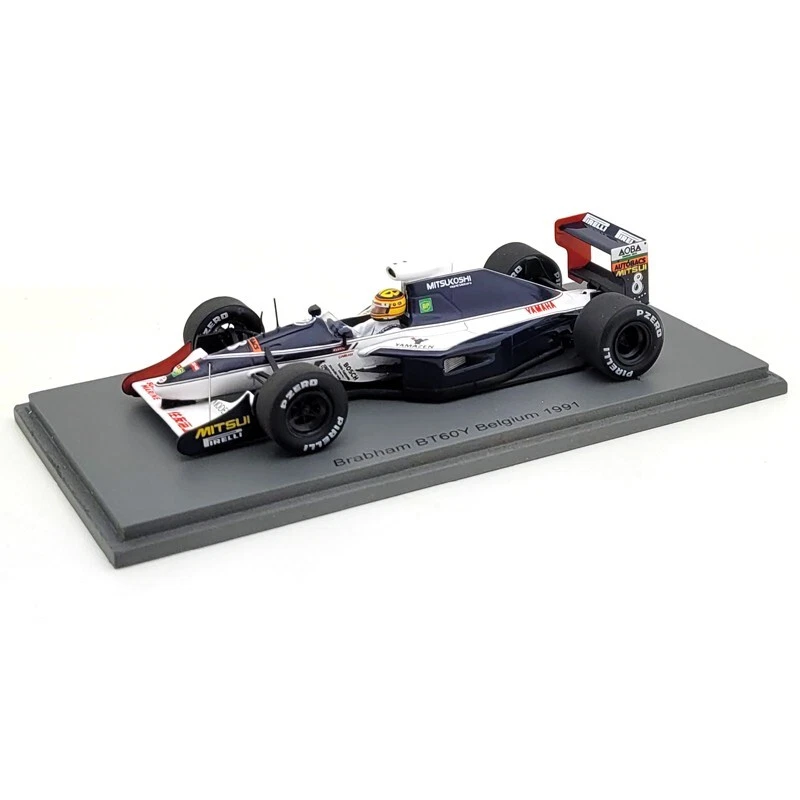 1991 Mark Blundell Brabham BT60Y Belgian GP - 1/43 Spark Models - Immagine 1 di 3