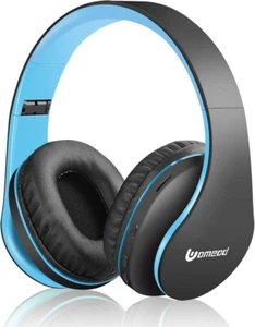 UOMEOD Auriculares Bluetooth Sobre la Oreja, Auriculares Inalámbricos y con Cable Micrófono Incorporado, - Imagen 1 de 5