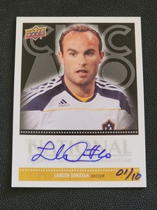2011 NATIONAL SPORTS COLLECTORS CONVENTION LANDON DONOVAN NSCC-LD #ed 1/10 AUTO