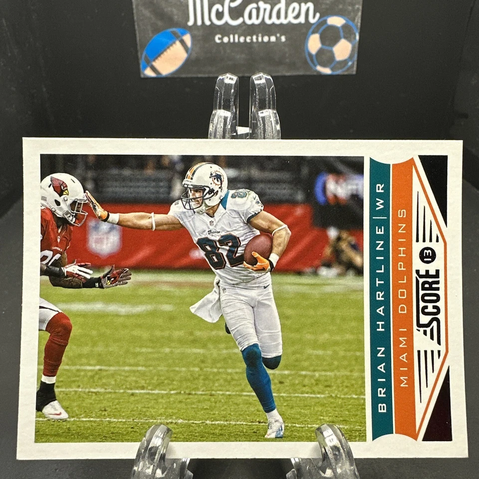 2013 Score Brian Hartline #109 Miami Dolphins - Image 1 of 2