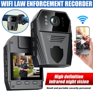 Mini Body Camera 1080P Portable Night Vision Police Cam Video Recorder Camcorder - Picture 1 of 15