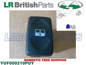 GENUINE LAND ROVER SUNROOF SWITCH DISCOVERY II USED YUF000210PUY - Picture 1 of 5