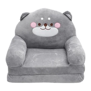 Kids Couch Fold Out Cute Comfortable Mini Sofa for Girls Boys Toddler Couch - Picture 1 of 7