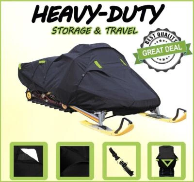 600D Snowmachine Snowmobile Sled Cover ARCTIC CAT ZR 9000 LXR 129 2014-2015 - Image 1 of 4