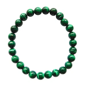 AAA Malachite 8mm Bracelet Leadership Wisdom Heart Chakra Healing Crystal Boxed - Picture 1 of 8