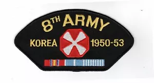 Parche de sombrero del 8o Ejército de Corea - Imagen 1 de 1