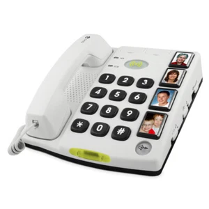 Doro Secure 347 Seniorentelefon Freisprech Anrufbeantworter Große Tasten - Zdjęcie 1 z 4
