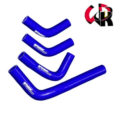 Manguera radiador silicona azul para Honda CRF250R CRF250X 2004-2017 2005 2006 2007 Foto 1 de 4