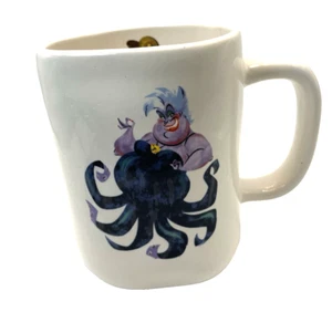 Ursula Disney Rae Dunn “Poor Unfortunate Souls" Double Sided Mug- Villains - Picture 1 of 4