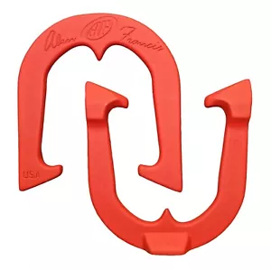 Alan Francis Pro Professional Pitching Horseshoes- Red, One Pair, Made in USA - Picture 1 of 3