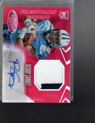 B2706- 2014 Certified Red #207 Bishop Sankey Auto Jersey /249 - NM-MT - Image 1 of 2