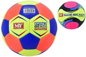 Pallone da calcio colore spiaggia taglia 4 (deflatato) - Foto 1 di 1