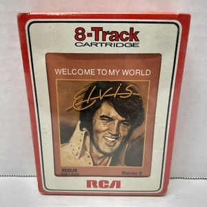 Elvis Presley 8-Track Tape Welcome To My World RCA 1977 (NEW SEALED) - Bild 1 von 3