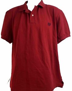 Chaps Casual Short Sleeve Pullover Polo Shirt Adult Mens In RED size XL