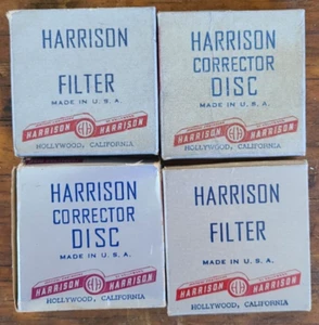 No 2 Harrison Light Corrector disc filters Lot of 4 - Picture 1 of 7
