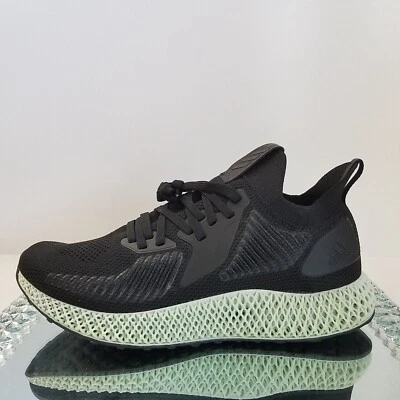 НОВЫЕ мужские размер 10 Adidas AlphaEdge 4D черный туфли EF3453 - Изображение 1 из 4