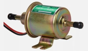 12V Fuel Pump Universal 2.5-4PSI Gas Diesel Inline Low Pressure Electric HEP-02A - Picture 1 of 2