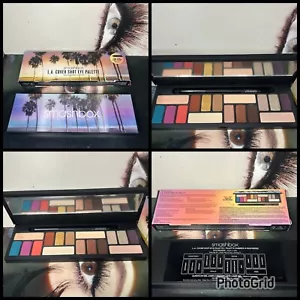NUEVO EN CAJA Smashbox L.A. CUBIERTA Paleta de Ojos y Delineador de Ojos de Gel FISHNET de Tamaño Completo - Imagen 1 de 10