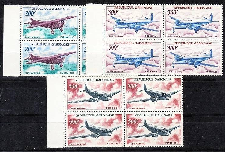 加蓬 Scott C50-C52 完好全新全新积木(目录价值 112.00 美元) — 第 1/1 张图片