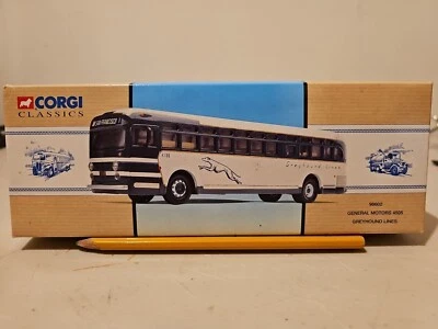 Corgi Classics #98602 General Motors 4505 Greyhound Lines Diecast NIB - Image 1 of 4