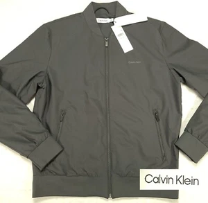 Calvin Klein Mens Bomber Jacket Size M Medium New NWT Tear in pocket lining #M22 - Picture 1 of 12