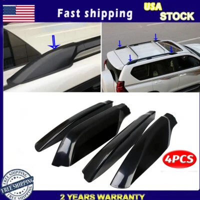 Roof Rack Rail End Cover Cap For Toyota Land Cruiser Prado FJ150 2010-2018 NEW ! - Image 1 of 4