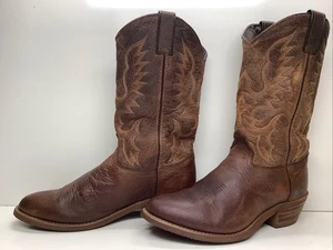 BOTAS VAQUERAS HOMBRE ABILENE MARRÓN TALLA 9 EE - Imagen 1 de 11