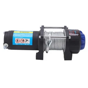 _Stainless Steel Electric Winch 4000LB 12V Winch With Wireless Remote Control - Bild 1 von 24