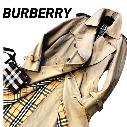 Burberry Novacheck trench cappotto doppiopetto m1_0715
