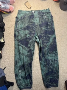 Nike ACG Wolf Tree Polartec Fleece Pants Mens XL Green Mountain Camo Lounge Warm - Imagen 1 de 11