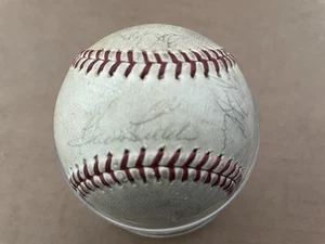 Vintage 1970 CLEVELAND INDIANS Team Signed Baseball Wilmer Dean Chance - Picture 1 of 9