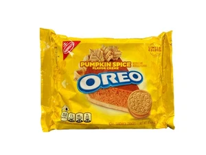 CADUCADO 1/14/2025 OREO EDICIÓN LIMITADA 🎃GALLETAS SÁNDWICH ESPECIAS CALABAZA 10,68 OZ - Imagen 1 de 5
