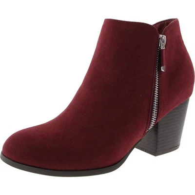 Style & Co. Mujer Masrina Rojo Escarlata Botines Tacones 9 M Foto 1 de 3