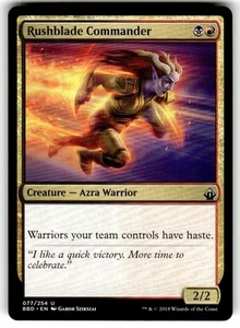 Rushblade Commander Battlebond Regular MTG - Picture 1 of 2