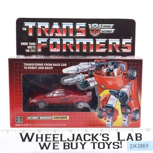 Sideswipe con scatola e inserto 1985 Hasbro G1 Transformers vintage nuovo con scatola - Foto 1 di 12