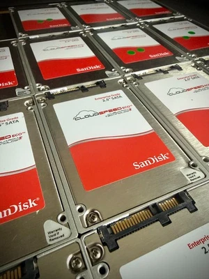 ⭐ Sandisk CloudSpeed Eco 960Gb Go SXBLFA 2.5" SATA SSD SDLFNCAR-960G-1HA2 - Image 1 of 4