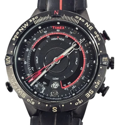 Timex Men’s Intelligent Quartz T2N720 Tide Temperature Compass Watch - Image 1 of 4