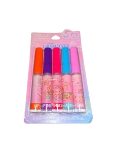 Hello Kitty Lip Smacker Set 5 piezas - Tropical Punch Sugar Berry Brillo Nuevo - Imagen 1 de 2