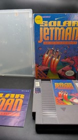 SOLAR JETMAN -NES- NINTENDO Sistema de Entretenimiento Corte Caja de Alquiler Autom&aacute;tico 