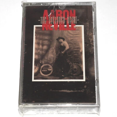 Aaron Neville - The Tattooed Heart (Cassette Tape 1995) Funk Soul NEW SEALED - Image 1 of 4