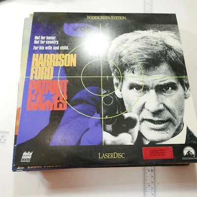 Laserdisc Patriot Games * Harrison Ford Anne Archer (Widescreen) Laser disc LD - Image 1 of 3