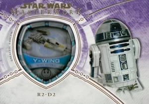 Star Wars Masterworks 2018, ‘R2-D2’ MP-RAR Purple Vehicle Patch Card #33/50 - Picture 1 of 2