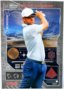 COREY CONNERS 2023 Metal Universe Champions Golf Rookie RC - Imagen 1 de 3