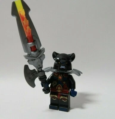 Tormak BLACK 70222 Cheetah Legends of Chima LEGO® Minifigure Figure - Image 1 of 4